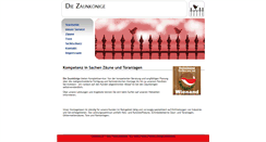 Desktop Screenshot of die-zaunkoenige.de